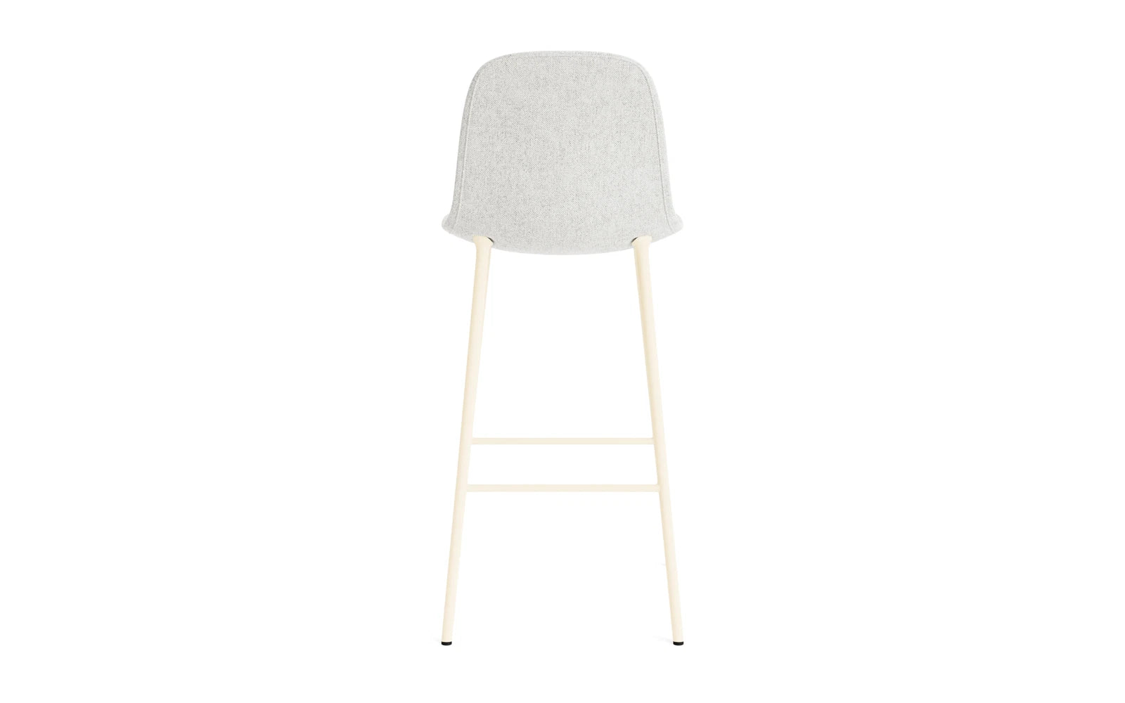 Erleben Sie den eleganten Form Barstuhl 75 cm in Creme mit hochwertiger Hallingdal-Polsterung von Normann Copenhagen – der perfekte Akzent für Ihr Zuhause!