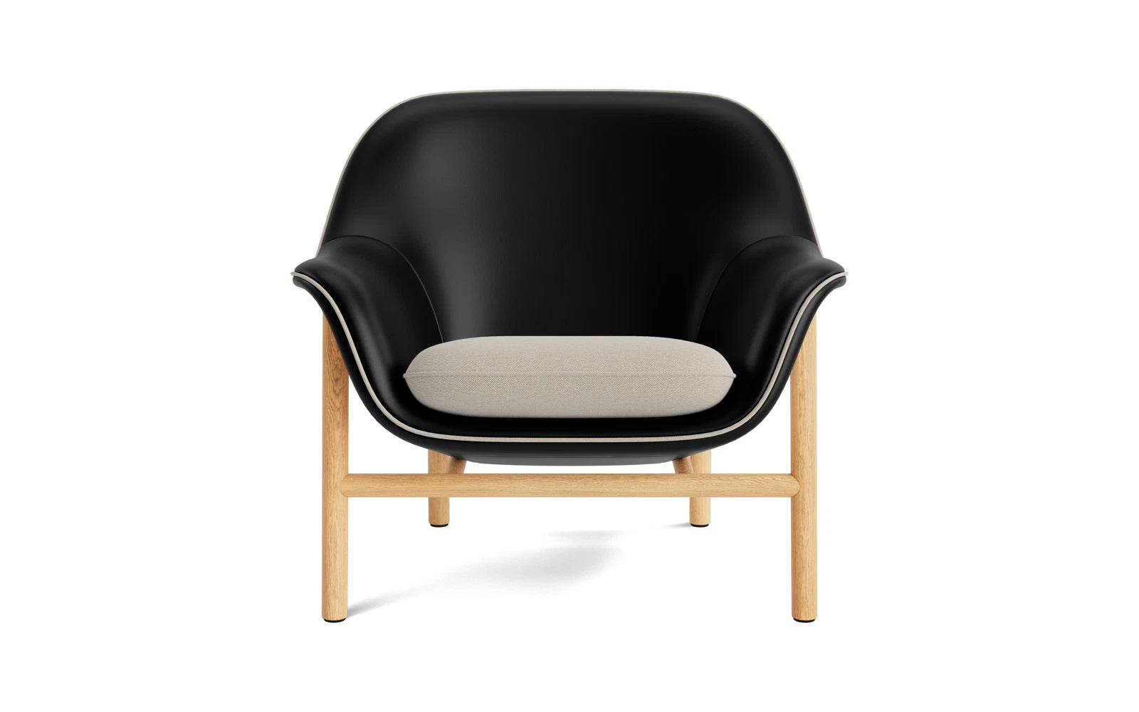 Der Drape Lounge Sessel von Normann Copenhagen vereint skandinavisches Design mit höchstem Komfort für stilvolle Entspannung.