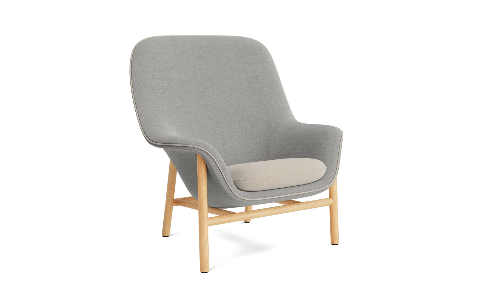 Drape Lounge-Sessel hoch Eiche Remix in Remix 133 präsentiert im Onlineshop von KAQTU Design AG. Sessel ist von Normann Copenhagen