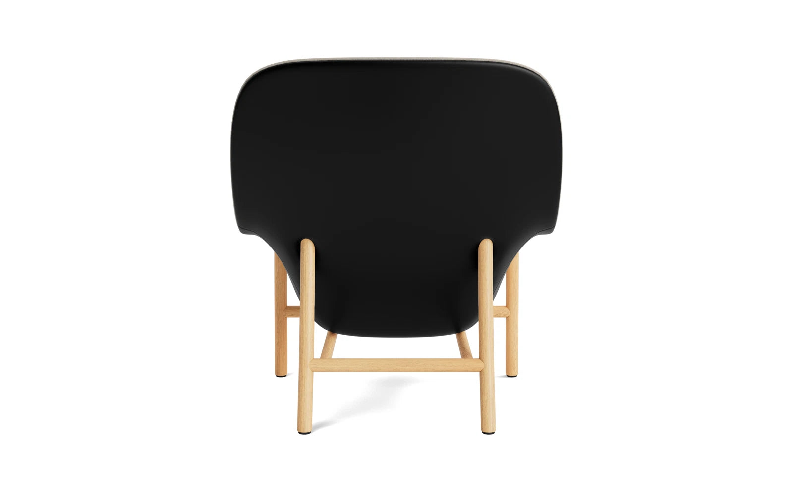Erleben Sie den Drape Lounge-Sessel hoch Eiche Ultra von Normann Copenhagen – ein elegantes Design, das höchsten Komfort und nachhaltige Materialien kombiniert.