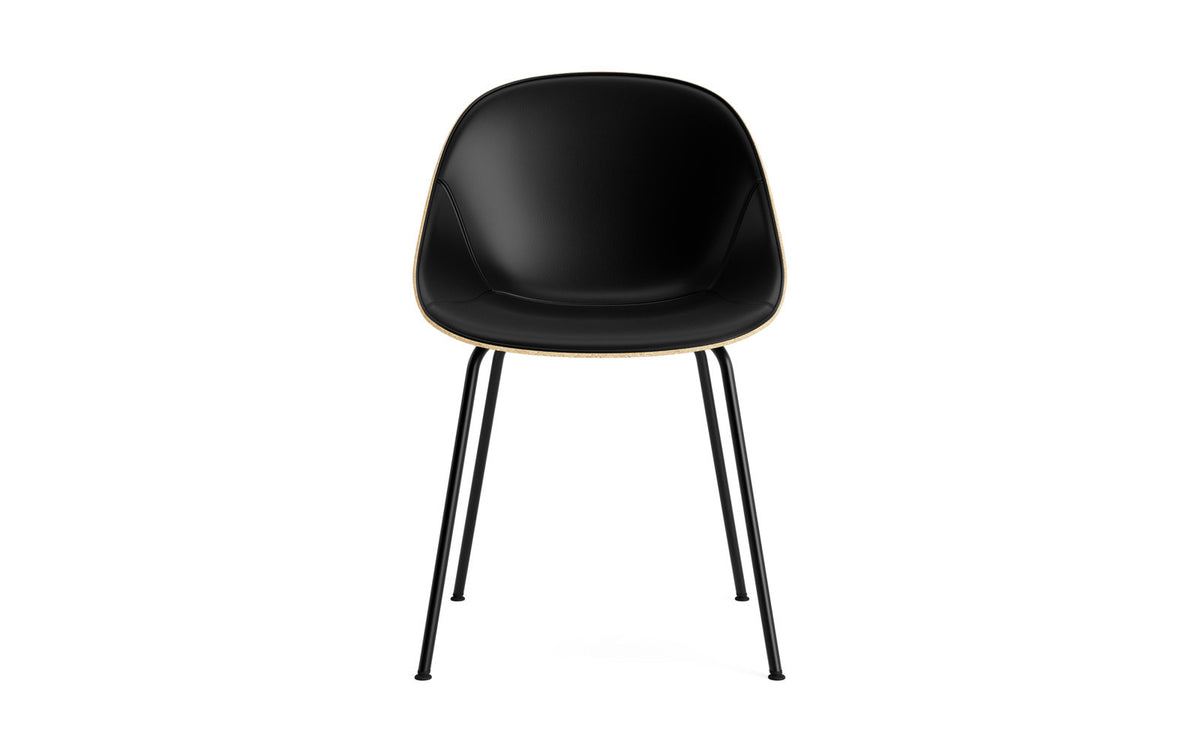 Mat Stuhl polster Hanffasern Schwartz stahl in Ultra 41599 präsentiert im Onlineshop von KAQTU Design AG. Stuhl ist von Normann Copenhagen