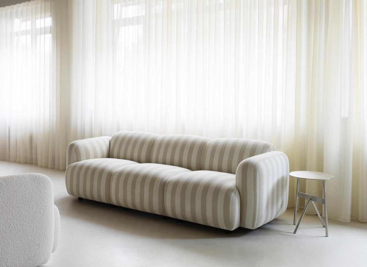 Swell modulares Sofa 3-Sitzer Synergy in Remix 133 präsentiert im Onlineshop von KAQTU Design AG. 3er Sofa ist von Normann Copenhagen