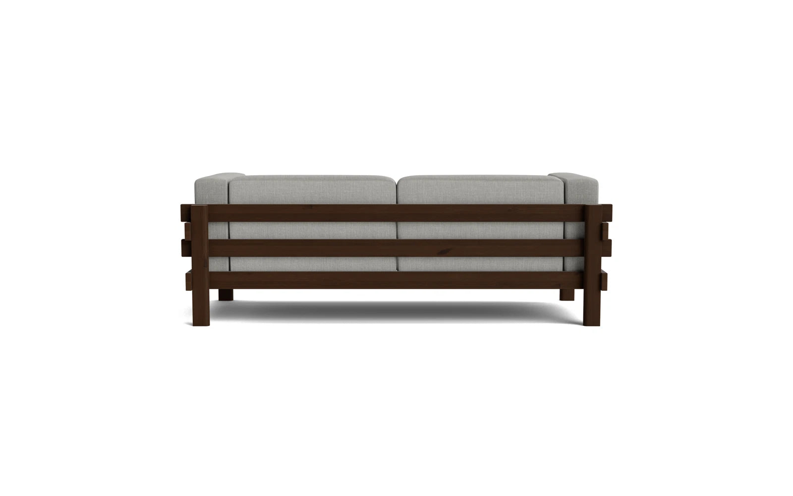 Erlebe das Kube Sofa 3-Sitzer in Dunkelbraun von Normann Copenhagen – ein stilvolles Möbelstück, das modernes Design und höchsten Komfort vereint.