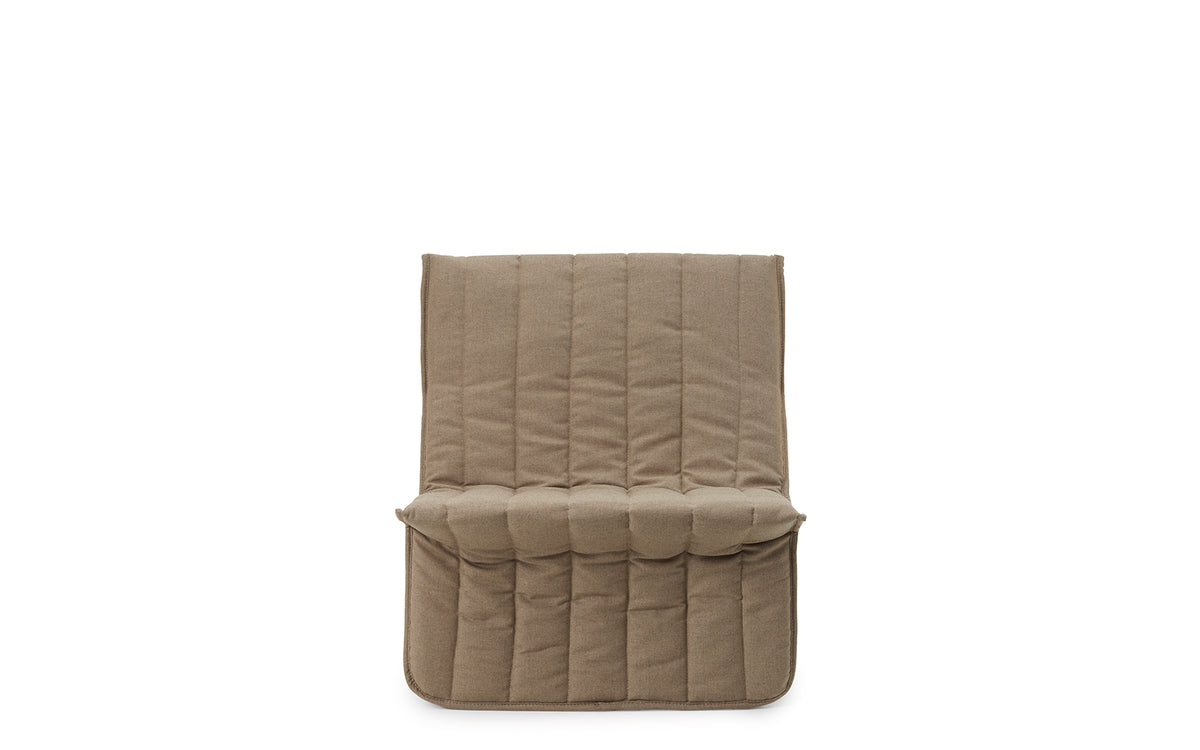 Limit Lounge-Sessel Outdoor Natté in präsentiert im Onlineshop von KAQTU Design AG. Gartensessel ist von Normann Copenhagen