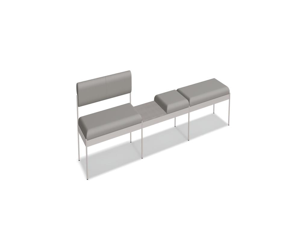 Nora NR1NK - Modulares Sitzsystem in Ziegelrot präsentiert im Onlineshop von KAQTU Design AG. Modulares Sofa ist von Mdd