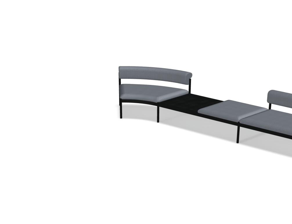 Nora NR2SOLK - Modulares Sitzsystem in Ziegelrot präsentiert im Onlineshop von KAQTU Design AG. Modulares Sofa ist von Mdd