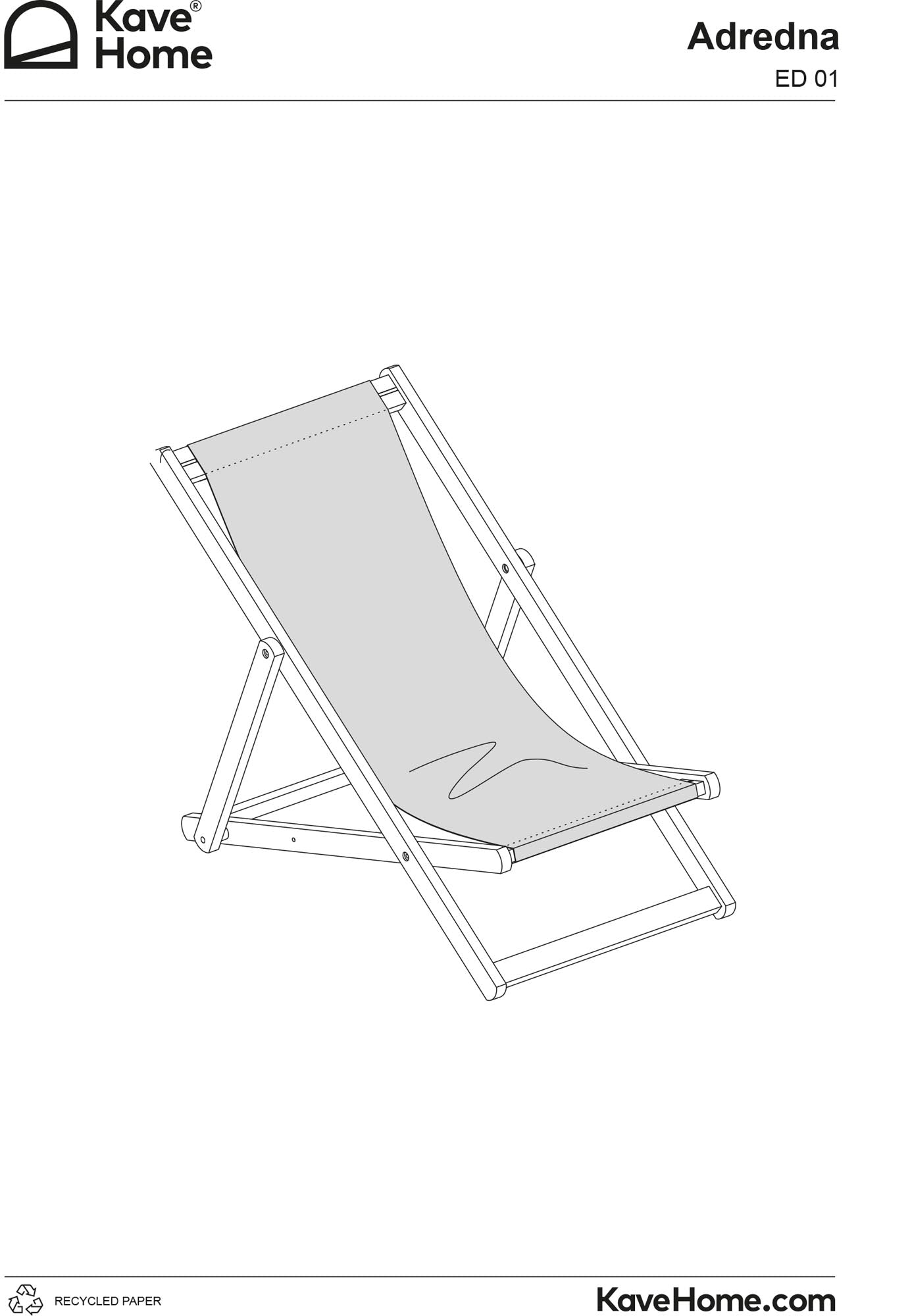 Der klappbare Outdoor-Liegestuhl Adredna für Kinder in Beige aus FSC-zertifiziertem Akazienholz bietet Komfort und Stil für entspannte Momente im Freien.