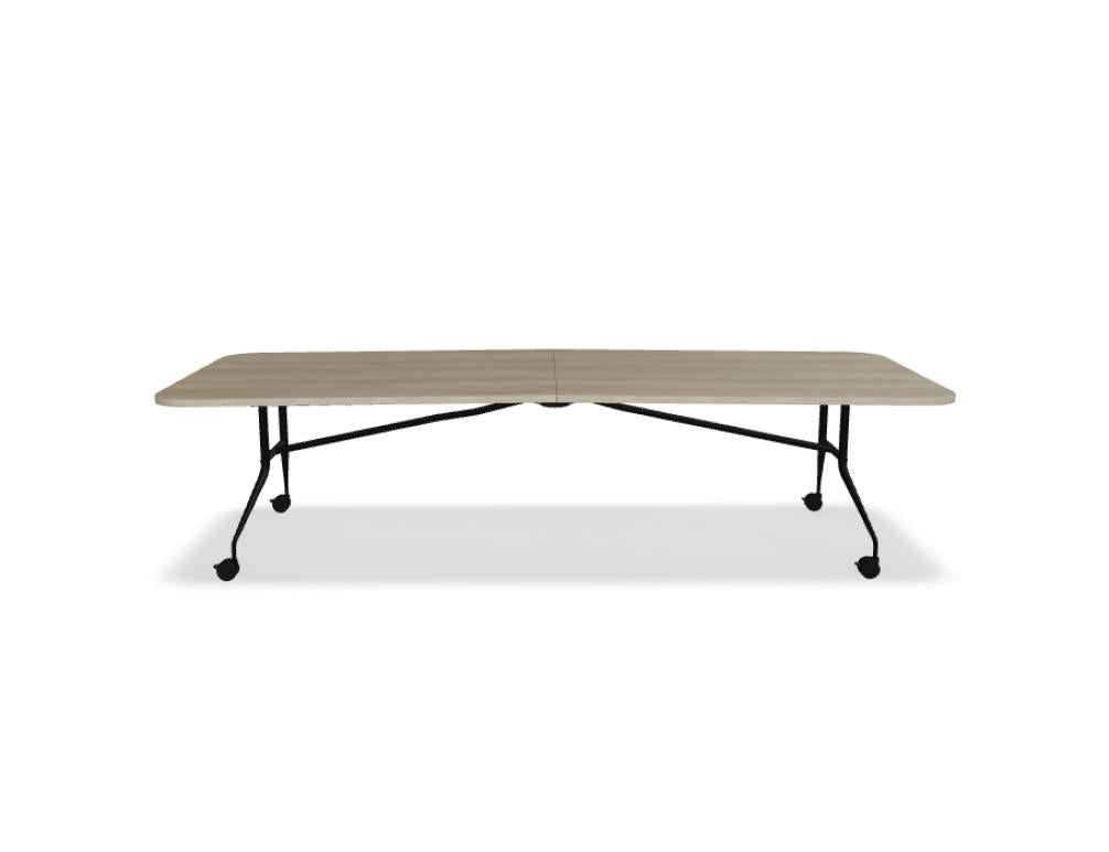 Plica PCZ042 - Klapptisch in Eiche Natur präsentiert im Onlineshop von KAQTU Design AG. Konferenztisch ist von Mdd