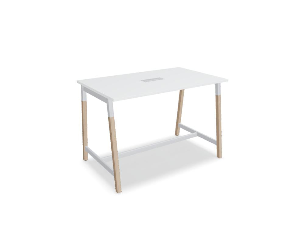 Ogi W PSD726 - Stehtisch in Honigeiche präsentiert im Onlineshop von KAQTU Design AG. Hochtisch ist von Mdd
