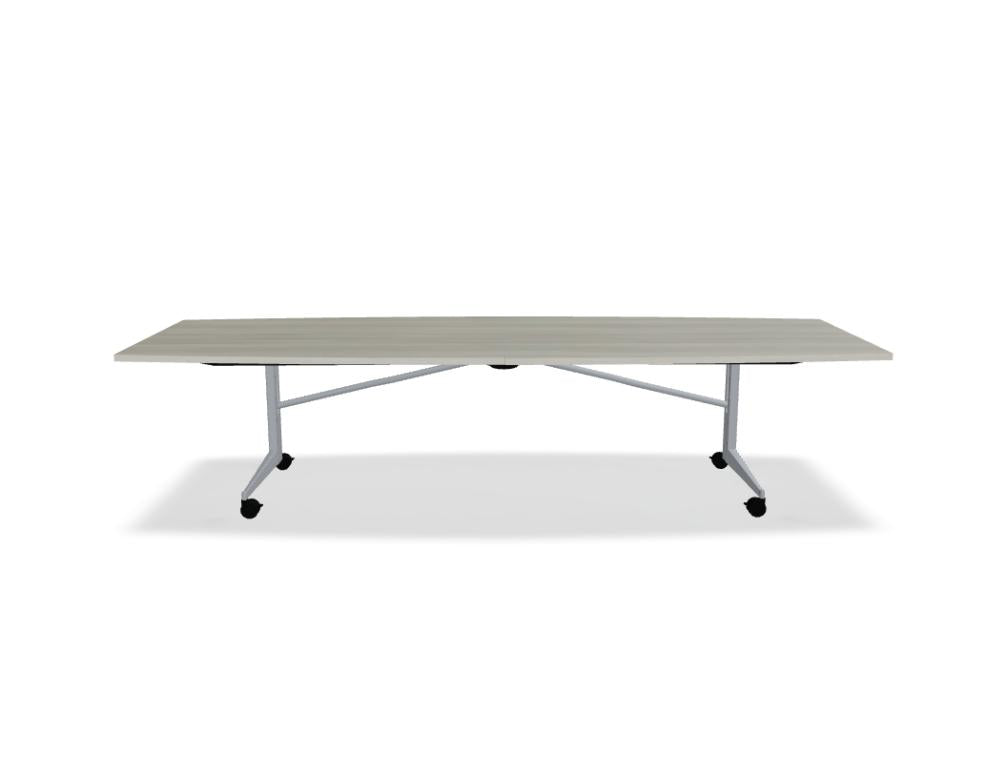 Plex PXB10 - Klapptisch trocken abwischbar in Honigeiche präsentiert im Onlineshop von KAQTU Design AG. Konferenztisch ist von Mdd