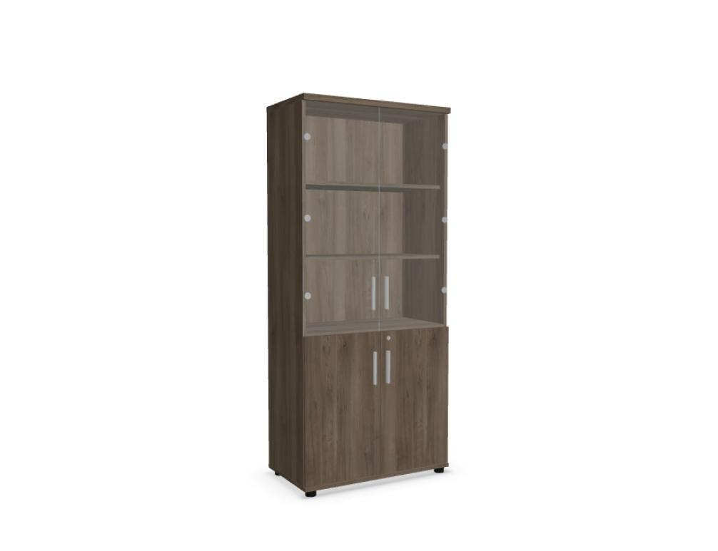 Quando Q54W - Vitrine in Kanadische Eiche präsentiert im Onlineshop von KAQTU Design AG. Vitrine ist von Mdd