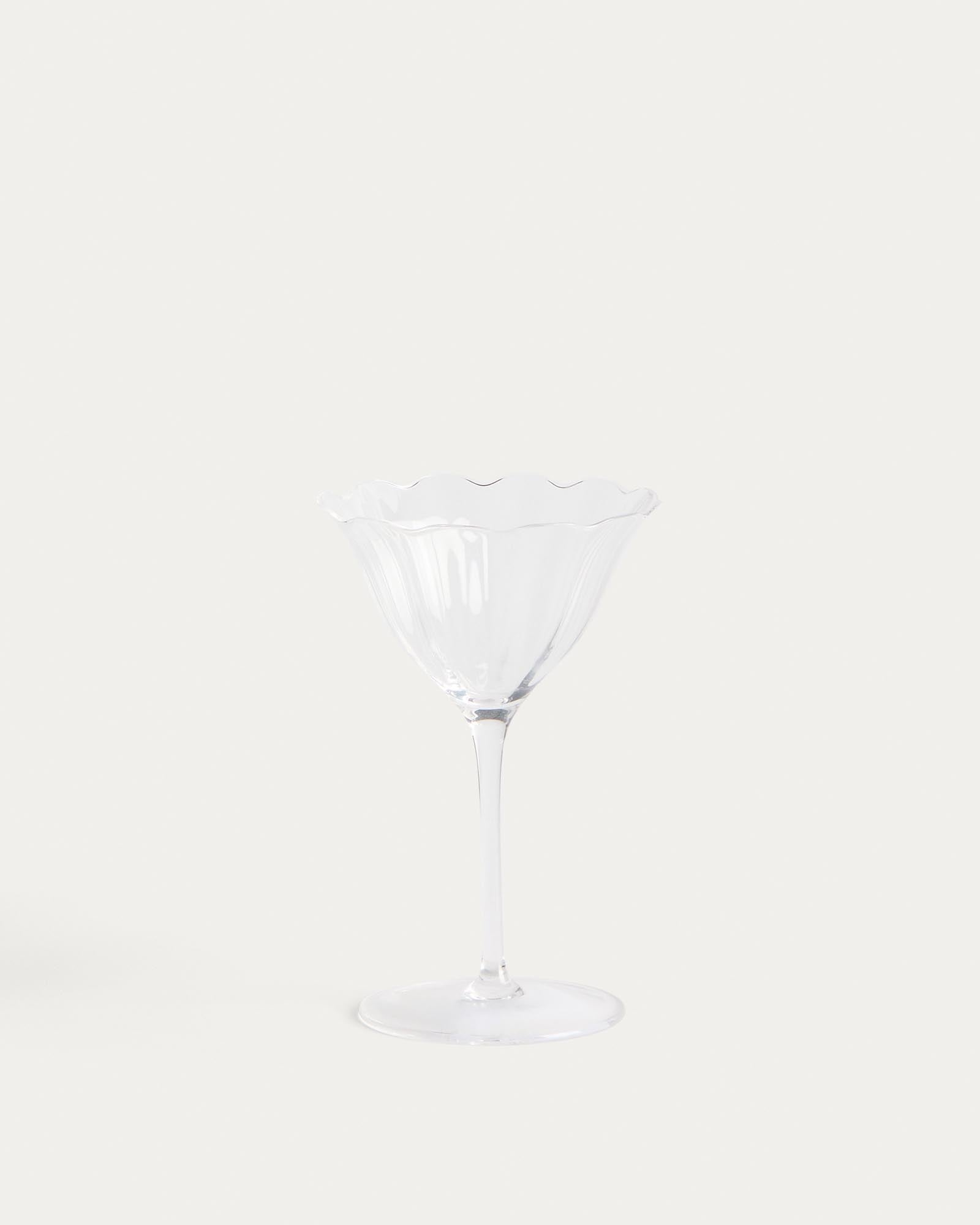 Cocktailglas Neia aus klarem Glas, 29 cl in Transparent präsentiert im Onlineshop von KAQTU Design AG. Cocktailglas ist von Kave Home