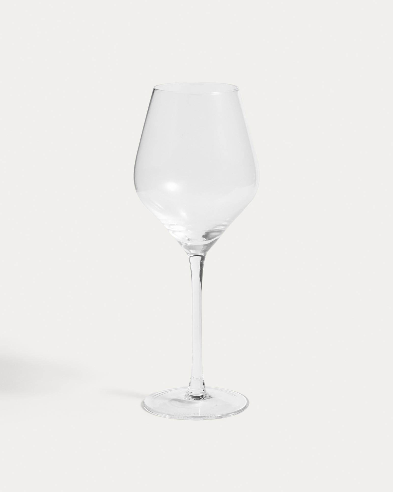 Weinglas Orbida aus klarem Glas, 43 cl in Transparent präsentiert im Onlineshop von KAQTU Design AG. Universal Weinglas ist von Kave Home