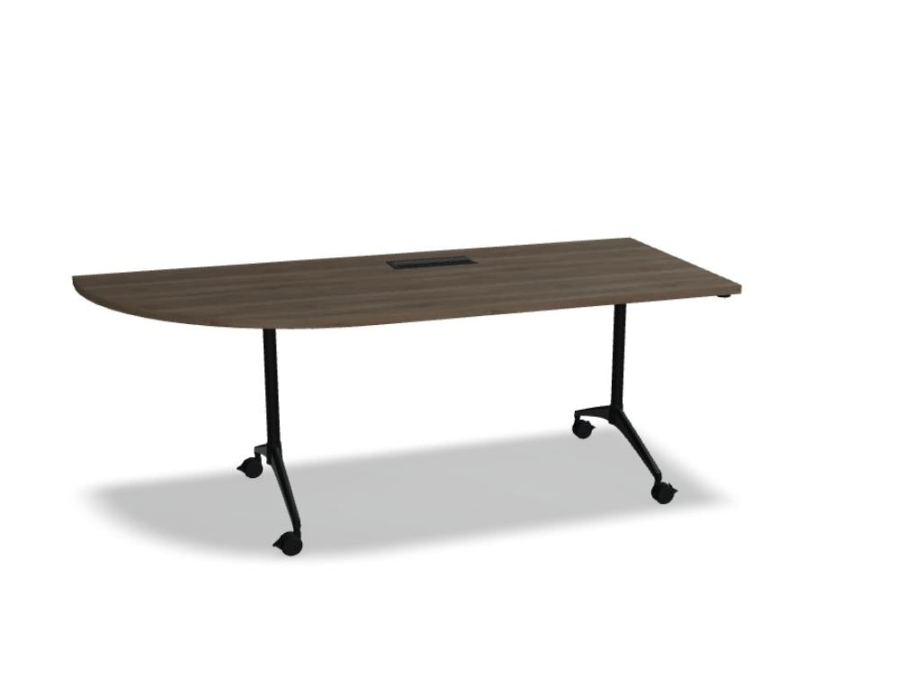 Revi RV09 - Klapptisch in Honigeiche präsentiert im Onlineshop von KAQTU Design AG. Konferenztisch ist von Mdd