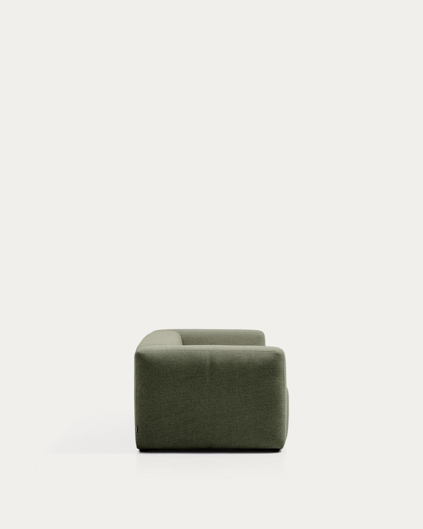3-Sitzer-Sofa Blok in moosgrüner Chenille, 240 cm, FSC Mix Credit in Grün präsentiert im Onlineshop von KAQTU Design AG. 3er Sofa ist von Kave Home