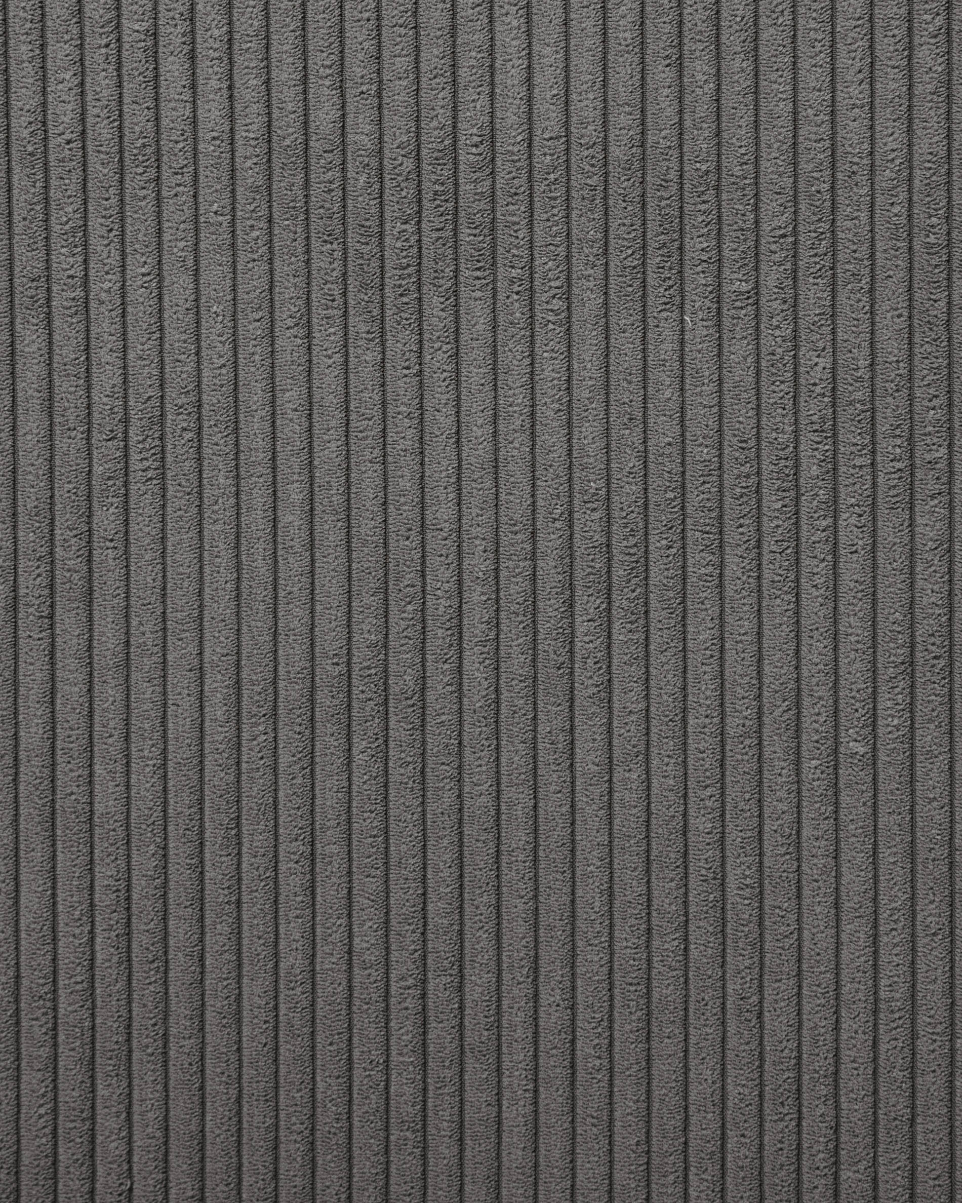 4-Sitzer-Sofa Blok mit dickem, grauen Cord und Chaiselongue links 330 cm FSC Mix Credit in Grau präsentiert im Onlineshop von KAQTU Design AG. 4er Sofa ist von Kave Home