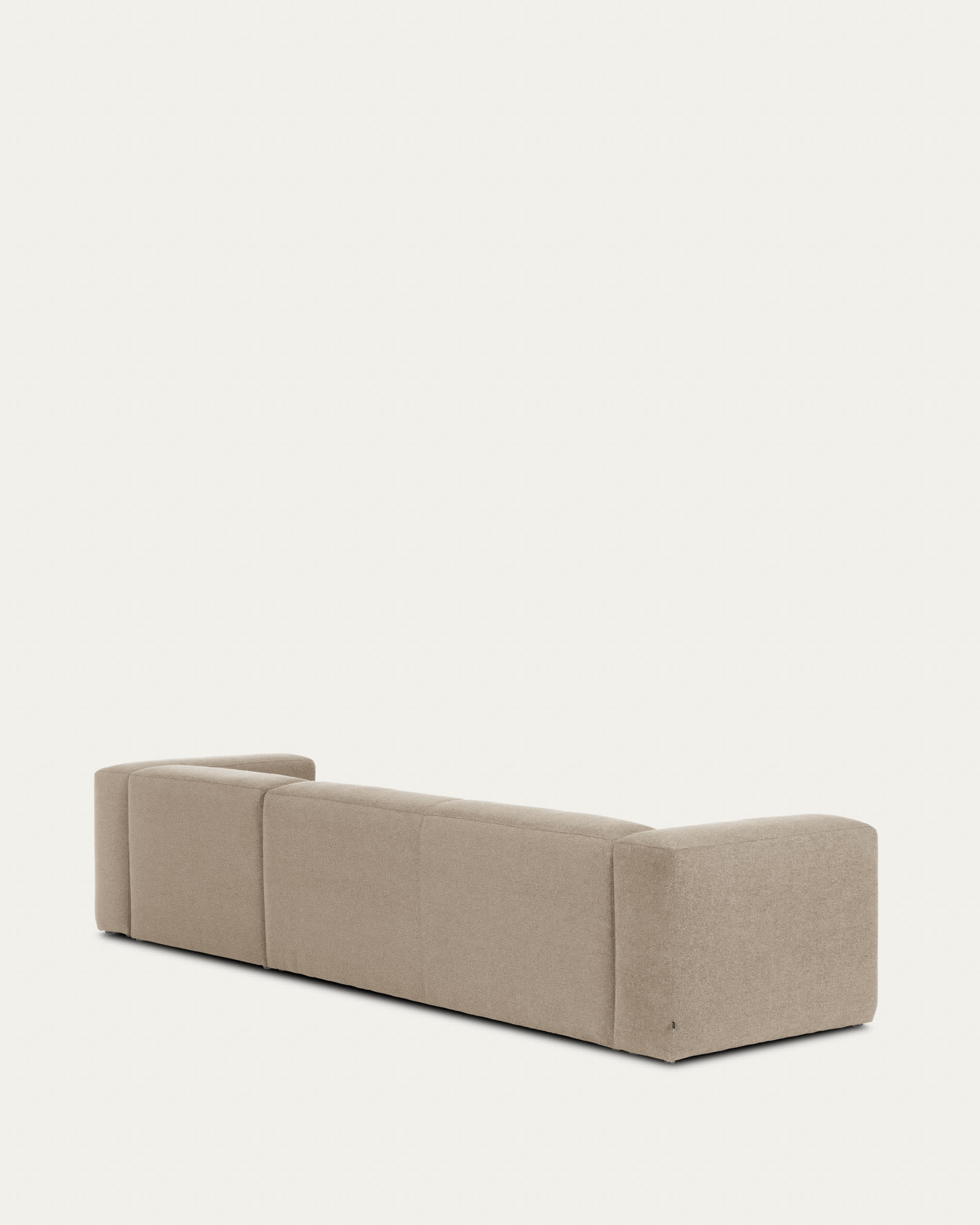 Elegantes 4-Sitzer Sofa mit rechter Chaiselongue, beige, 330 cm, FSC-zertifiziert, von Kave Home, stilvoll und nachhaltig.