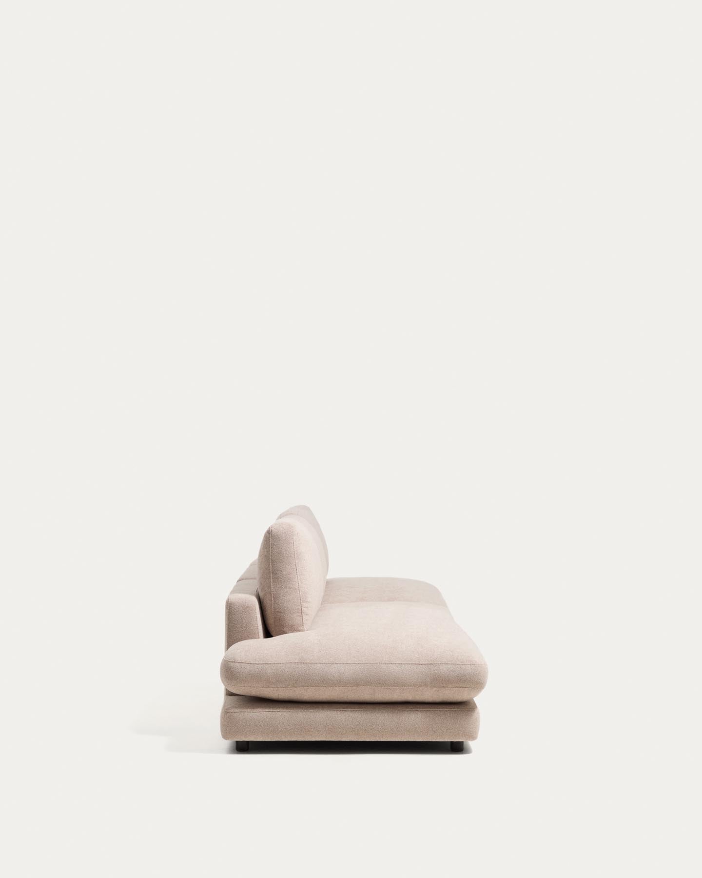 Modulares 3-Sitzer-Sofa Gala aus beigem Chenillegewebe, FSC Mix Credit, 240 cm in Beige präsentiert im Onlineshop von KAQTU Design AG. 3er Sofa ist von Kave Home