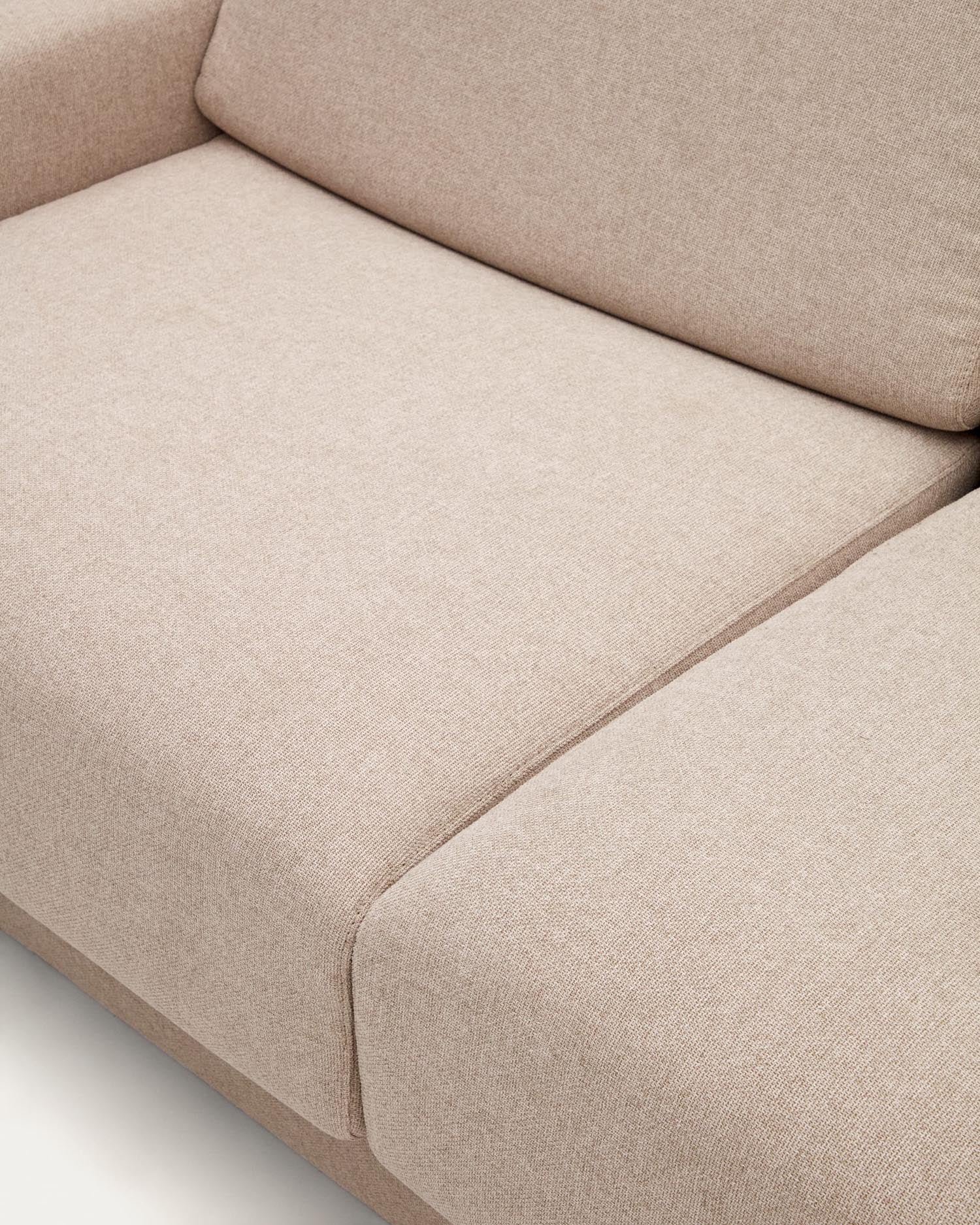 Das Anley 2-Sitzer-Bettsofa in Beige bietet stilvollen Komfort und verwandelt sich mühelos in ein Bett – perfekt für jedes Zuhause.