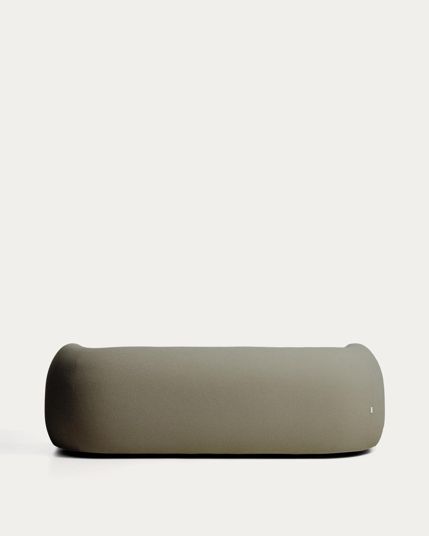 Schwer entflammbares 3-Sitzer-Sofa Martina in grüner Chenille 246 cm FSC Mix Credit in Grün präsentiert im Onlineshop von KAQTU Design AG. 3er Sofa ist von Kave Home