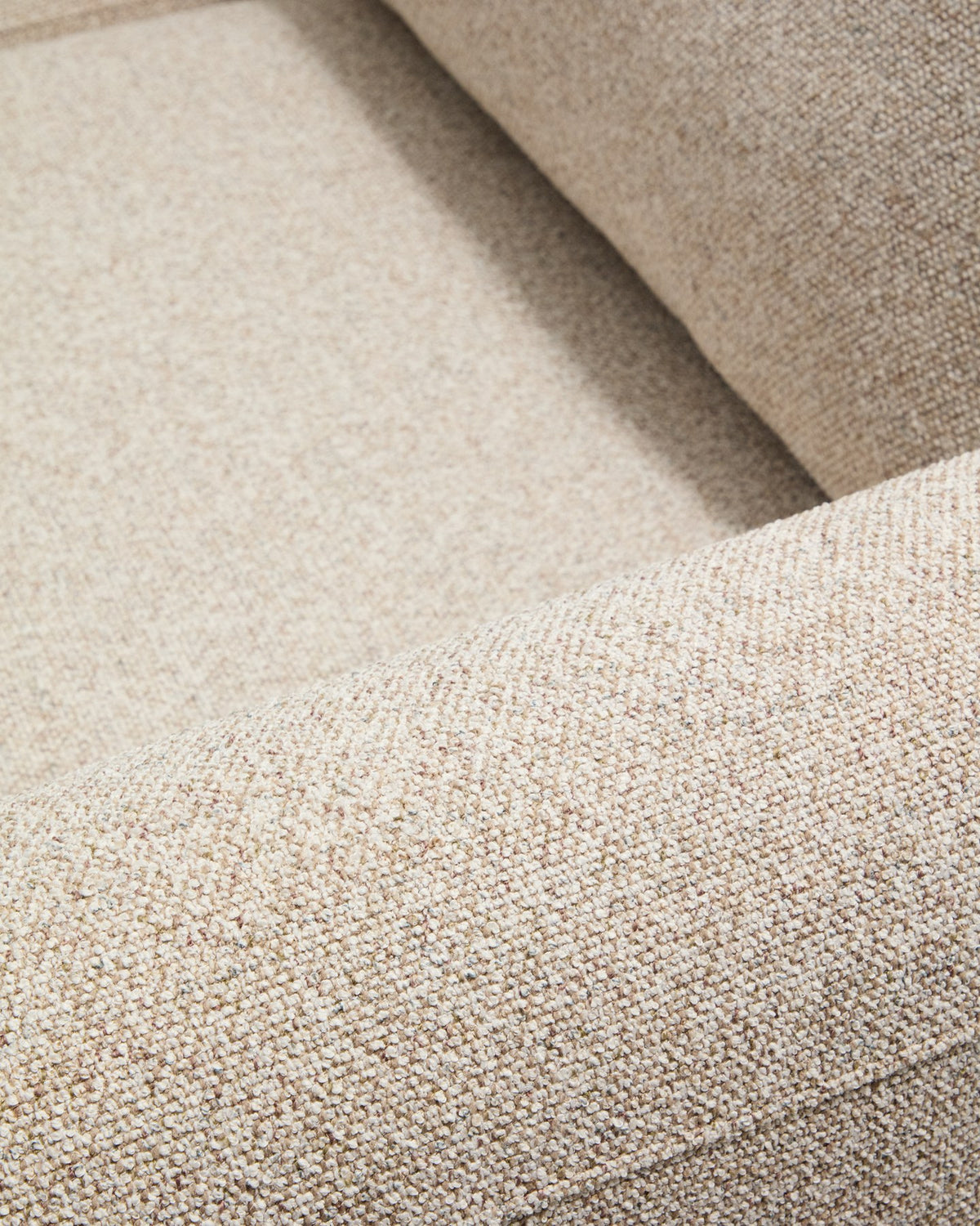 5-Sitzer Ecksofa Vera mit Randmodul links in Beige, 245 x 330 cm, FSC Mix Credit in Beige präsentiert im Onlineshop von KAQTU Design AG. 5er Sofa ist von Kave Home
