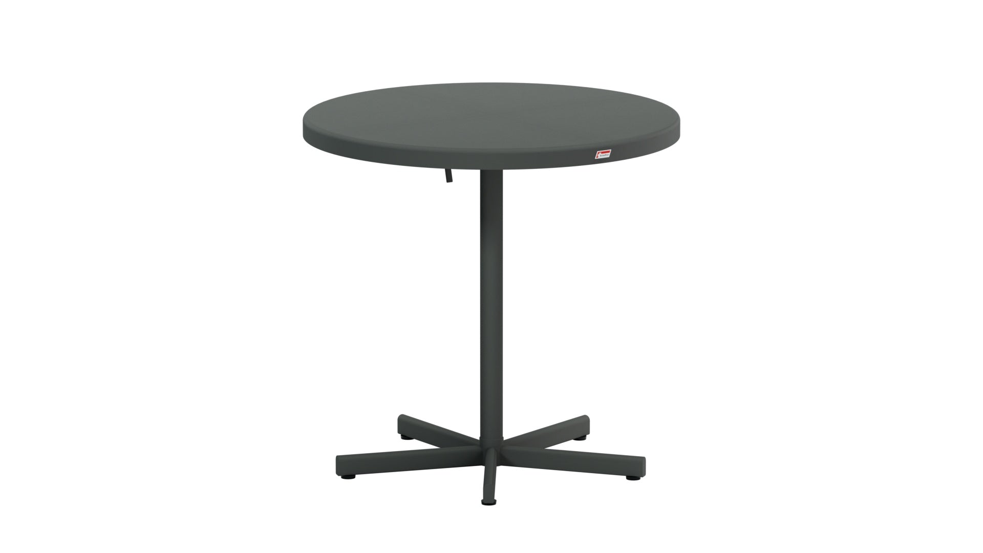 Hochwertiger, klappbarer Bodensee Glasfaser-Gartentisch ø75cm, wetterfest, langlebig, Schweizer Qualität, outdoor, Gartenmöbel, stilvoll, pflegeleicht.