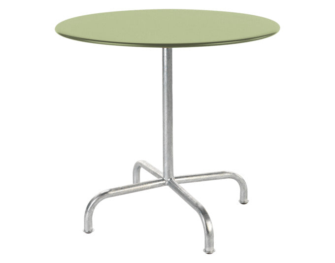 Entdecken Sie den eleganten Tisch Rigi ø 90 cm von Schaffner: wetterfest, stabil und klappbar. Ideal für gesellige Stunden im Freien.