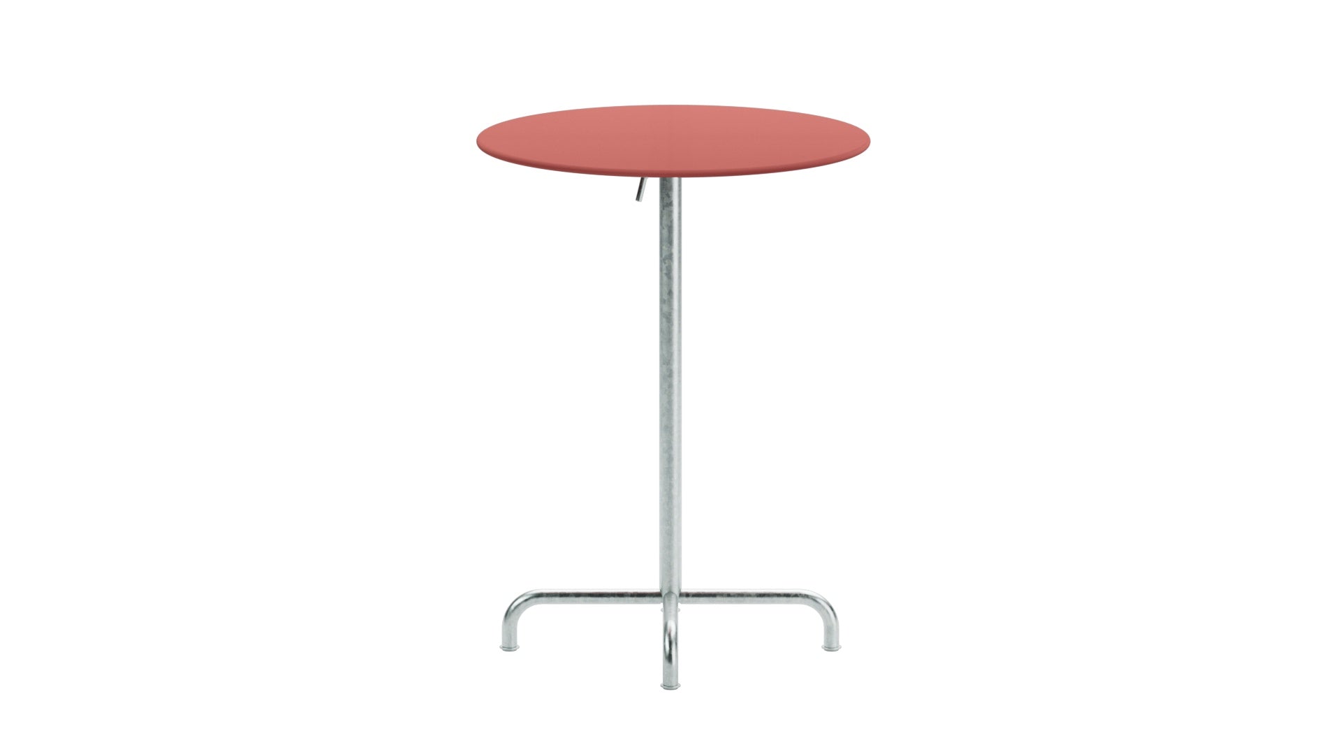 Schaffner Rigi Outdoor-Stehtisch, ø80/110 cm, klappbar, wetterfest, langlebig, Schweizer Design, vielseitig für Garten, Terrasse & Events.