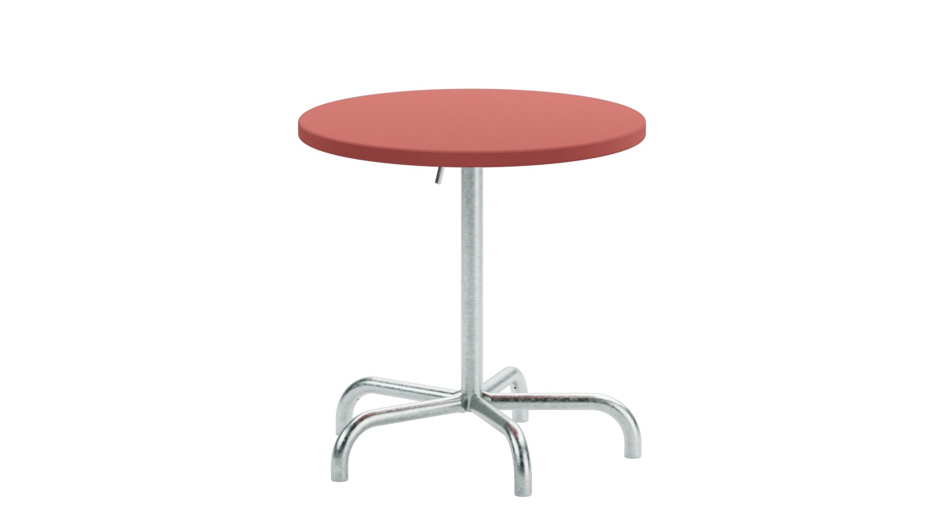 Säntis Metall-Gartentisch ø72 klappbar in Ahornrot präsentiert im Onlineshop von KAQTU Design AG. Gartentisch ist von Schaffner