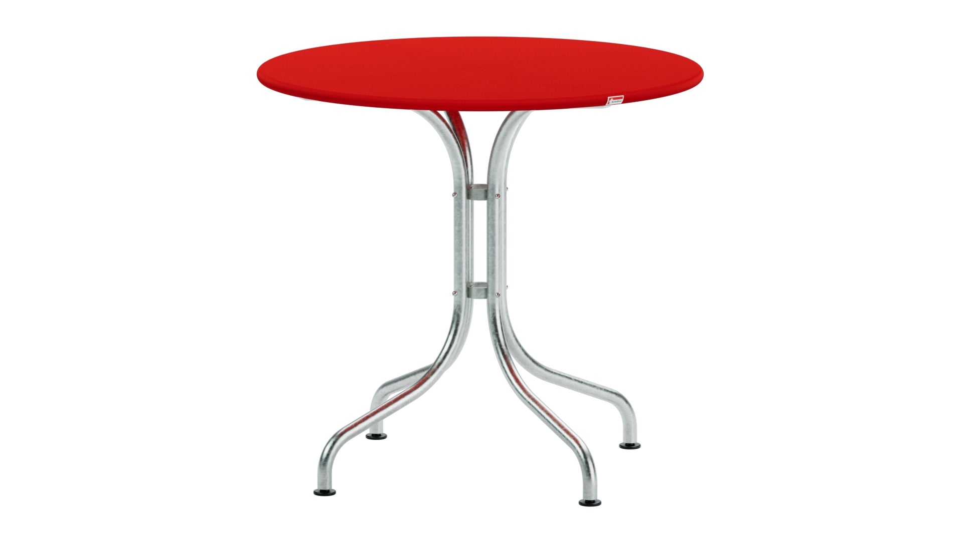 St. Moritz Metall-Gartentisch ø80 von Schaffner – robuster, wetterfester Rundtisch aus Stahl, perfekt für Garten, Balkon oder Terrasse, langlebig und stilvoll.