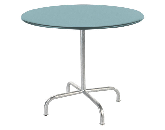 Entdecken Sie den eleganten Tisch Rigi ø 120 cm von Schaffner: ideal für Garten und Terrasse, wetterfest, stabil und pflegeleicht.