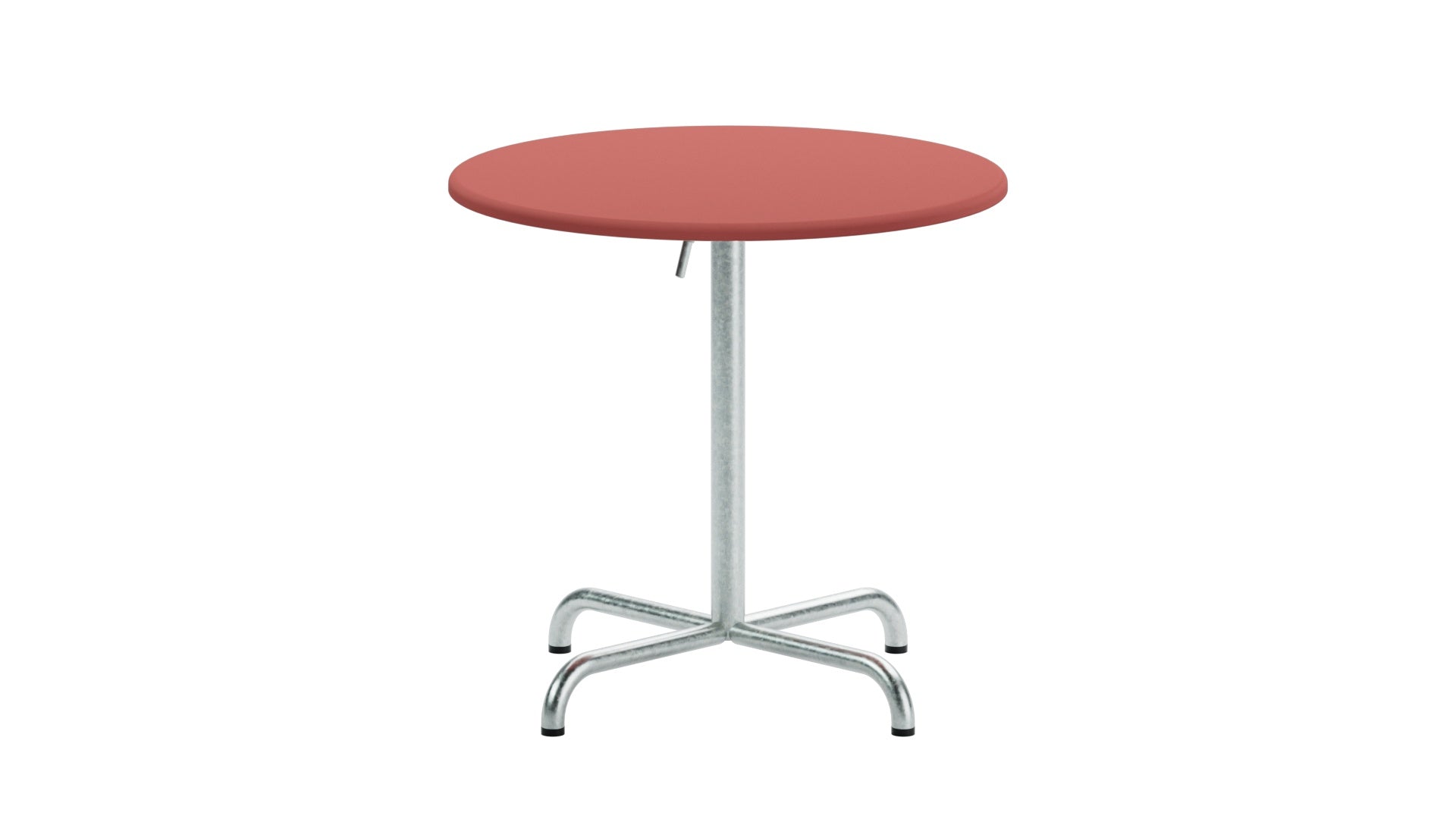 Davos Glasfaser-Gartentisch ø75 klappbar in Ahornrot präsentiert im Onlineshop von KAQTU Design AG. Gartentisch ist von Schaffner