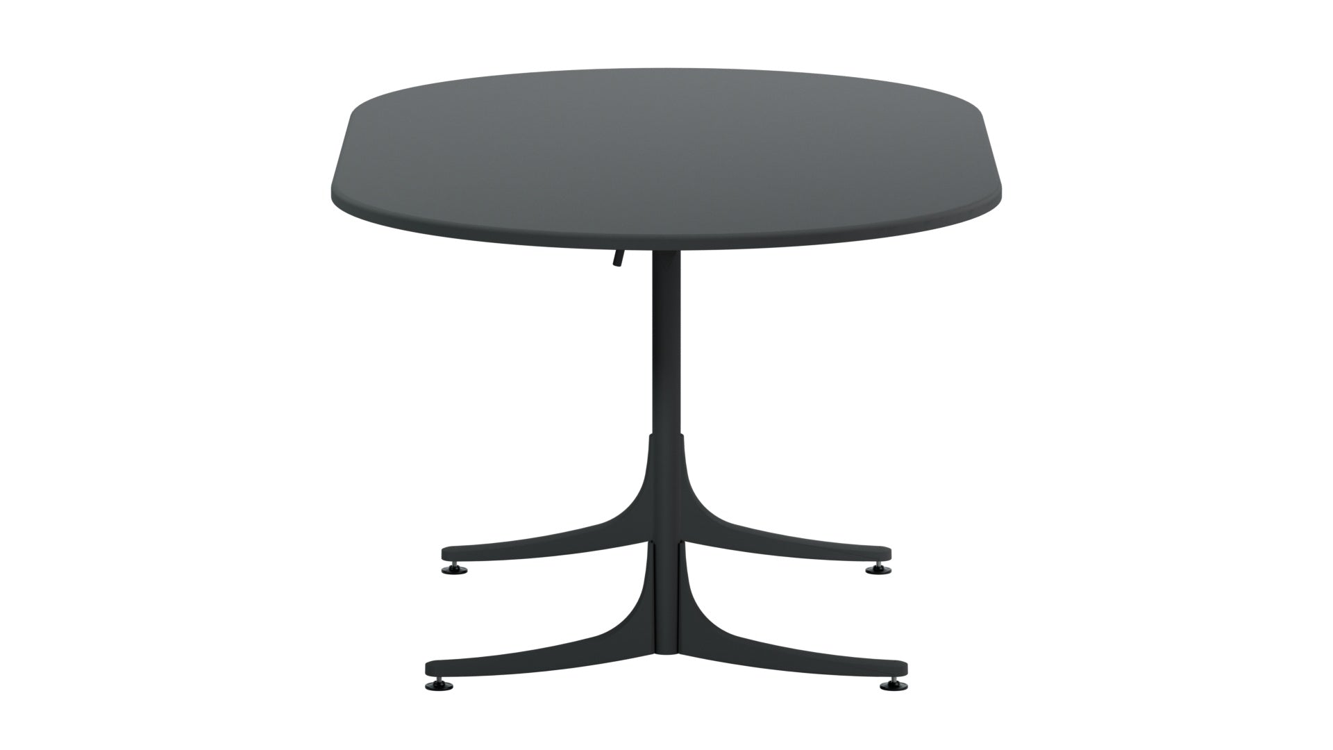 Schaffhausen Glasfaser-Gartentisch 160x95 oval klappbar in Anthrazit präsentiert im Onlineshop von KAQTU Design AG. Gartentisch ist von Schaffner
