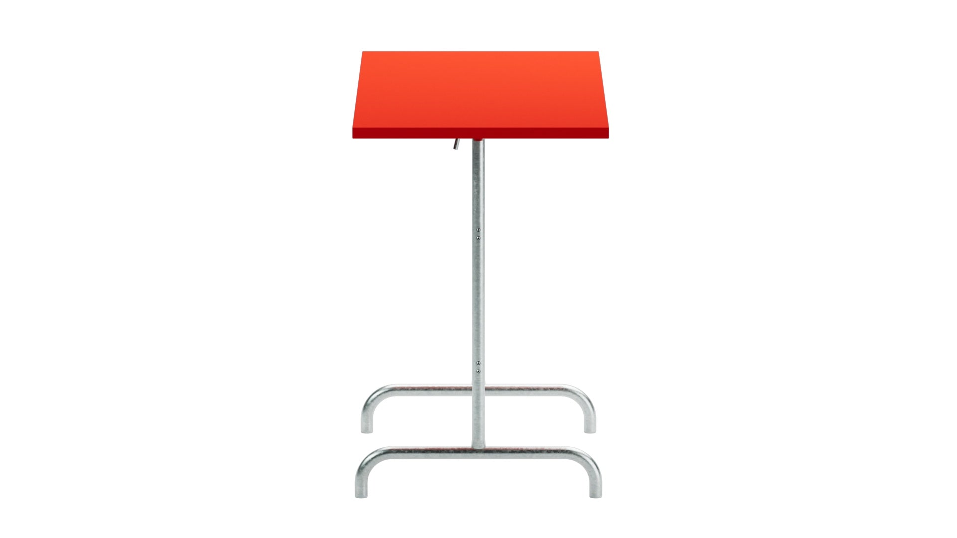 Säntis Metall-Stehtisch Outdoor 130x70 /110 klappbar in Rot präsentiert im Onlineshop von KAQTU Design AG. Hochtisch Outdoor ist von Schaffner