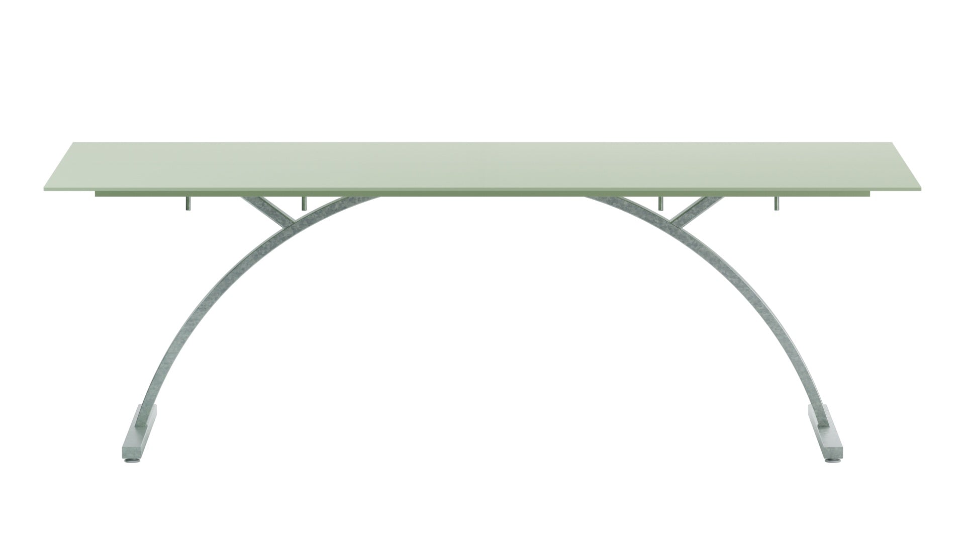 Stilvoller Bernardino Gartentisch aus Glasfaser, 220x100 cm, klappbar, wetterfest, hitzebeständig, langlebig und pflegeleicht – perfekt für Garten und Balkon.