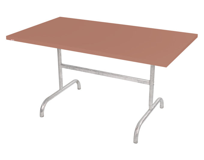 Hochwertiger Säntis Metall-Gartentisch 165x90 cm, klappbar, wetterfest, robust und platzsparend. Perfekt für Garten, Terrasse und Outdoor-Events. Schweizer Qualität.