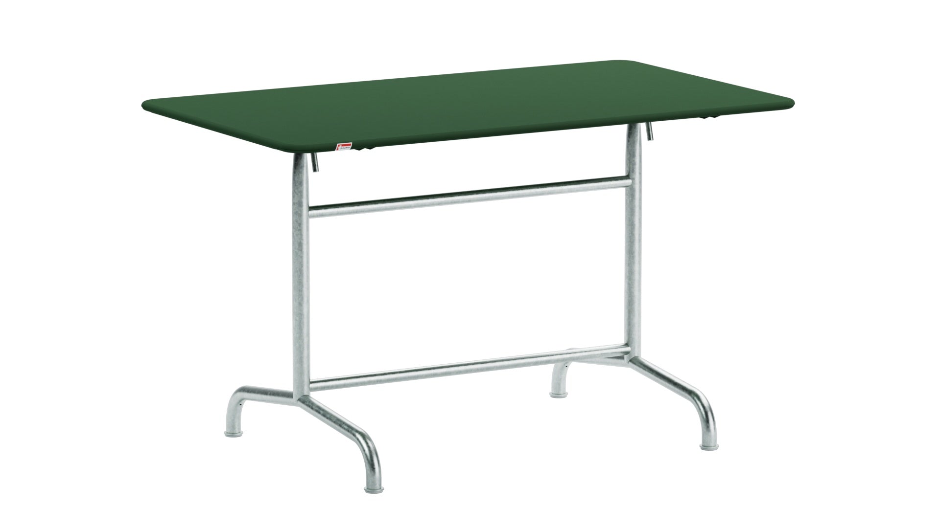 Hochwertiger, klappbarer Metall-Gartentisch 120x70 cm von Schaffner, wetterfest, stilvoll, stabil und leicht zu lagern – ideal für Garten, Balkon und Terrasse.
