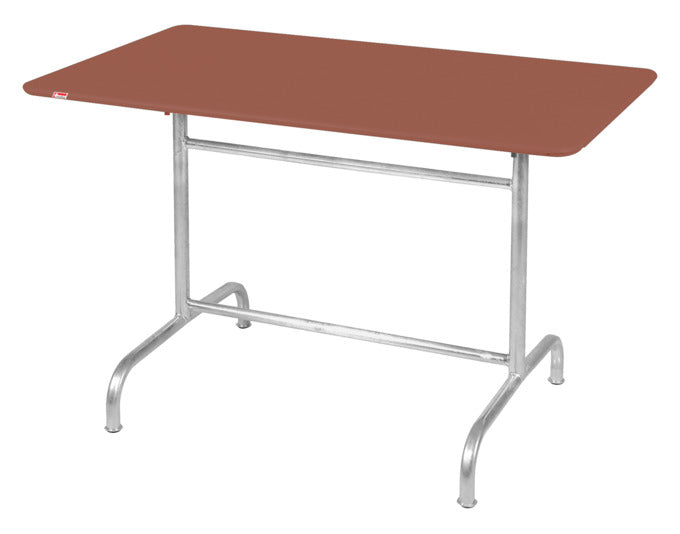 Schaffner Rigi Metall-Gartentisch 120x70 cm, klappbar, wetterfest, robustes Stahl, elegantes Design, vielseitig einsetzbar, platzsparend, langlebig.