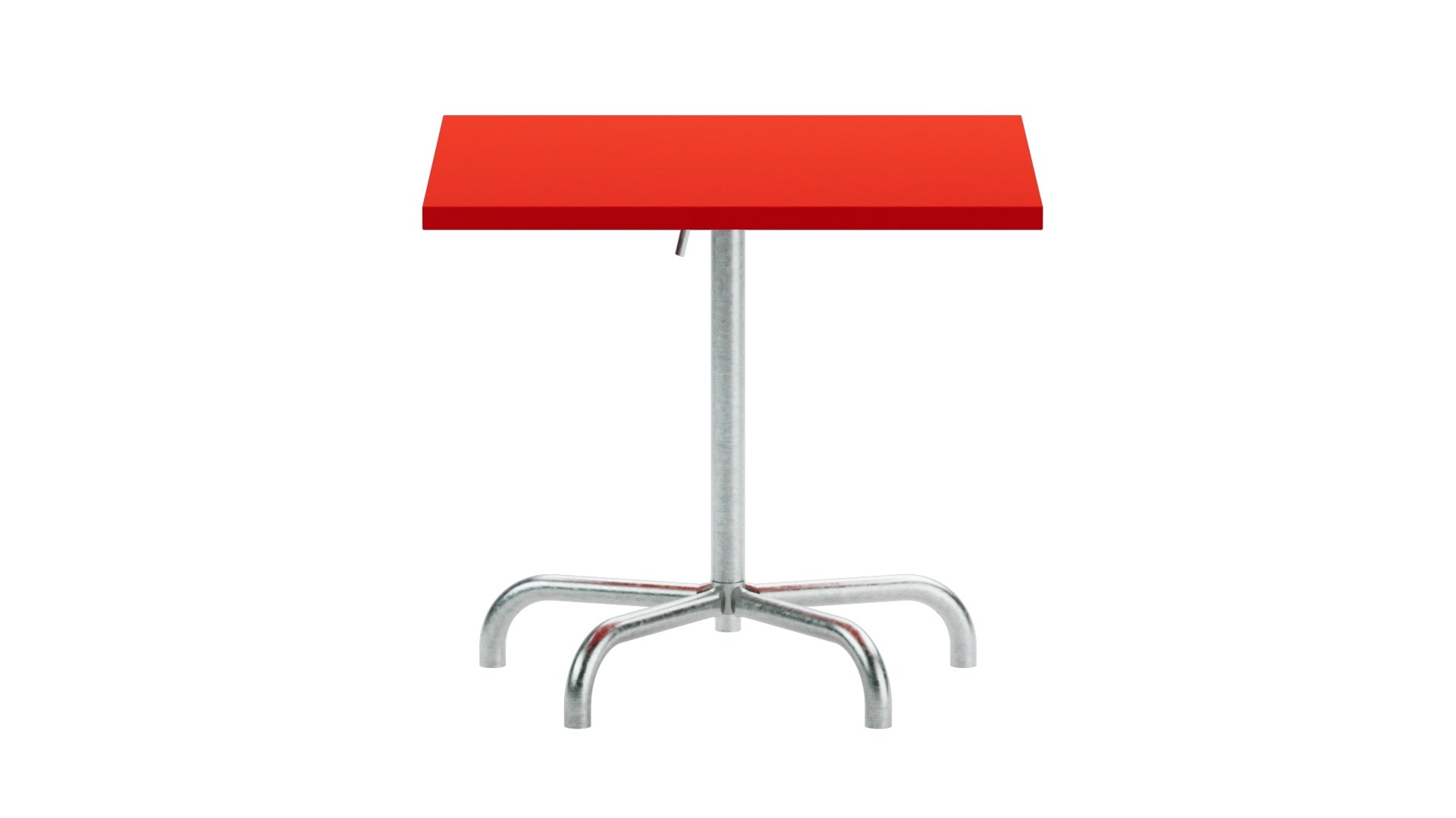 Säntis Metall-Gartentisch 80x80 klappbar in Rot präsentiert im Onlineshop von KAQTU Design AG. Gartentisch ist von Schaffner