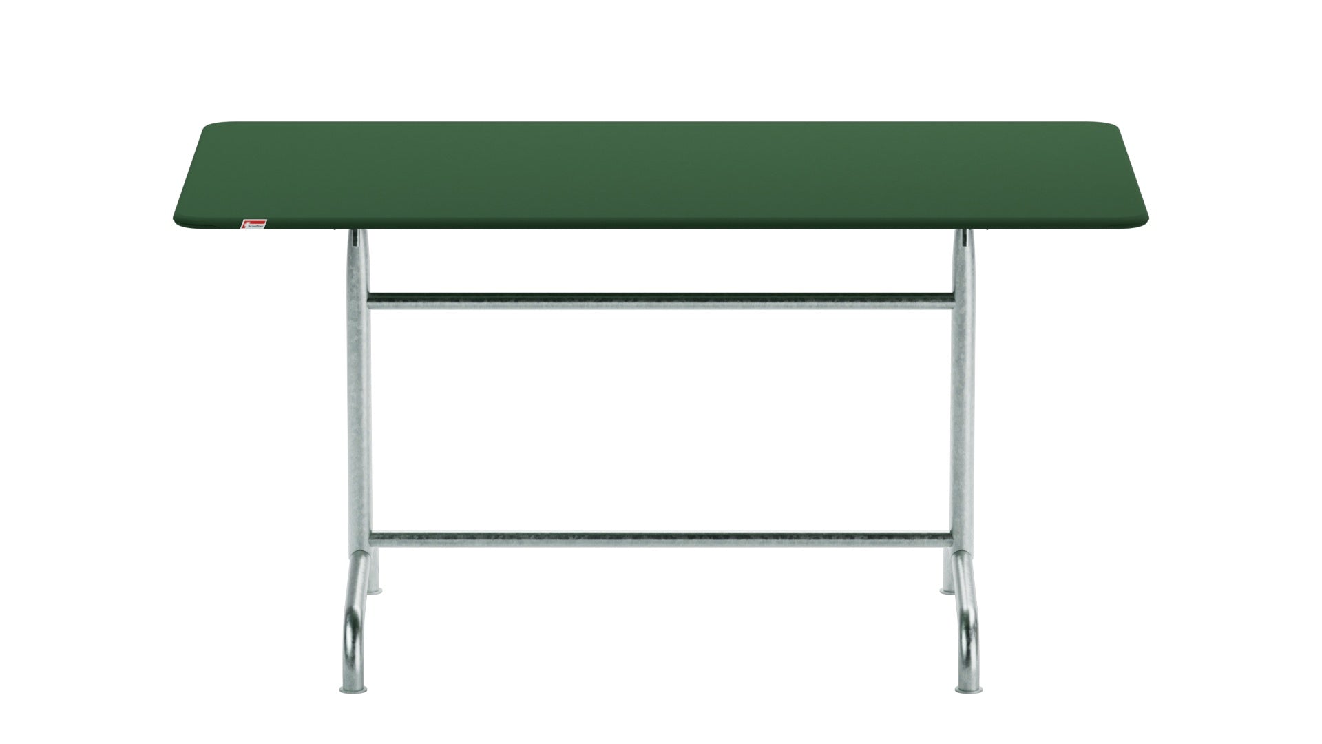 Robuster, klappbarer Rigi Metall-Gartentisch 140x80 cm mit wetterfester Oberfläche, eleganten Design und nachhaltigen Materialien – ideal für Garten, Balkon oder Terrasse.