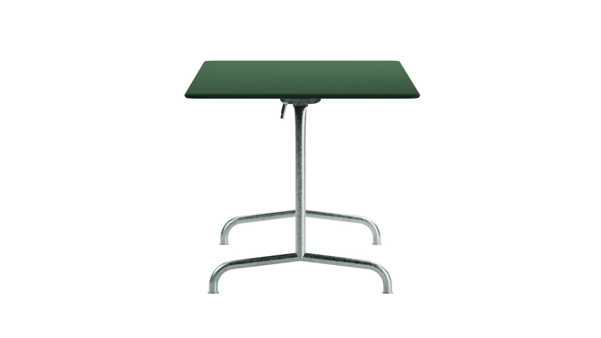 Robuster, klappbarer Metall-Gartentisch 240x80 cm aus Schweizer Herstellung. Wetterfest, langlebig und elegant – perfekt für Garten, Balkon und Terrasse.