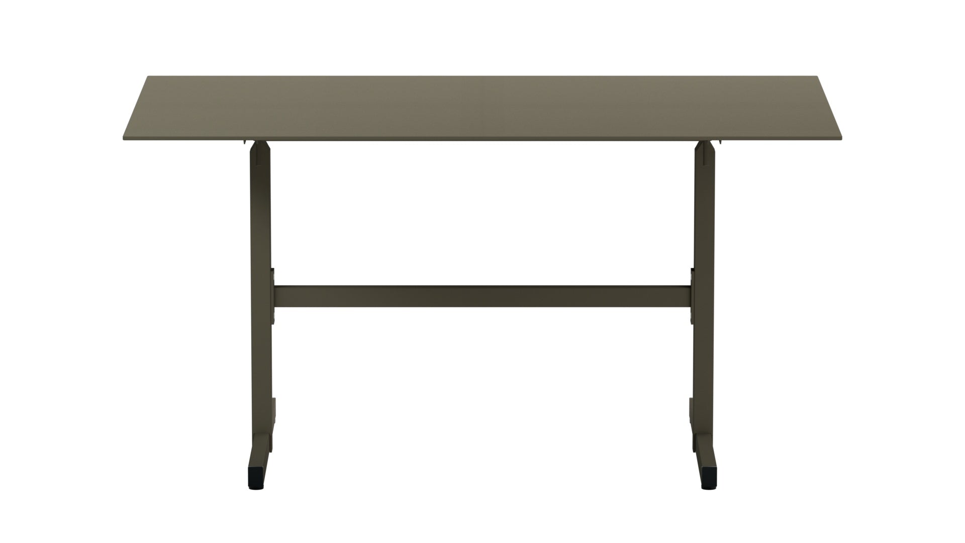 Hochwertiger, wetterfester Luzern Glasfaser-Gartentisch 120x80 cm, klappbar und langlebig. Perfekt für Garten, Balkon und Terrasse – Swiss Made.