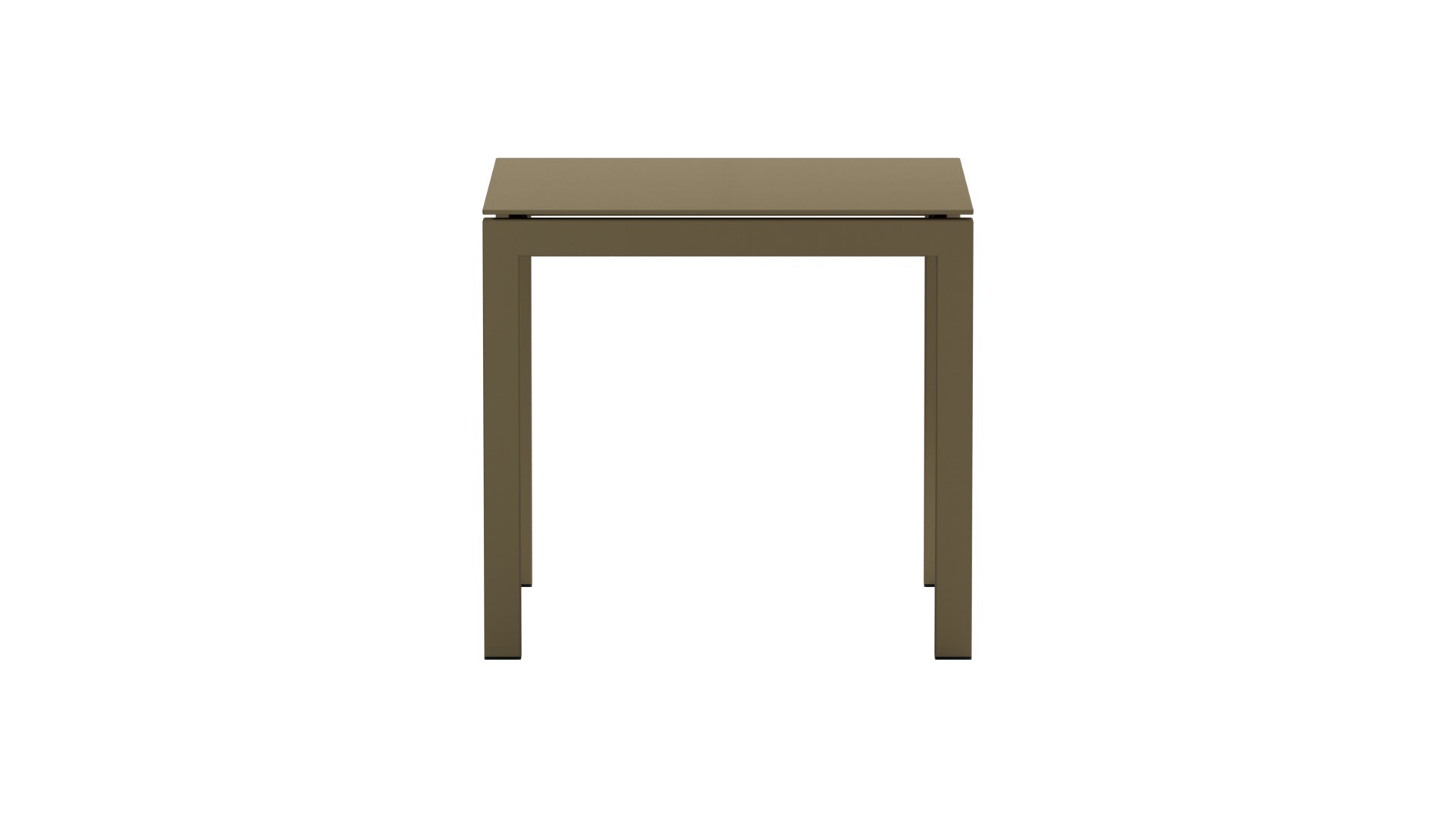 Eleganter Luzern Glasfaser-Gartentisch 80x80 von Schaffner, wetterfest, abklappbar, UV-beständig, modernes Design, Schweizer Qualität für Garten & Balkon.