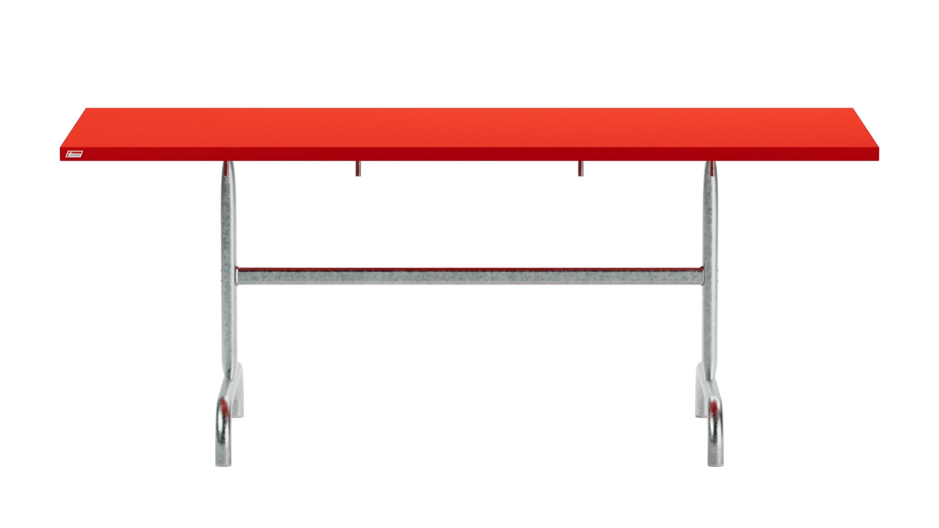 Säntis Metall-Gartentisch 180x80 klappbar in Rot präsentiert im Onlineshop von KAQTU Design AG. Gartentisch ist von Schaffner