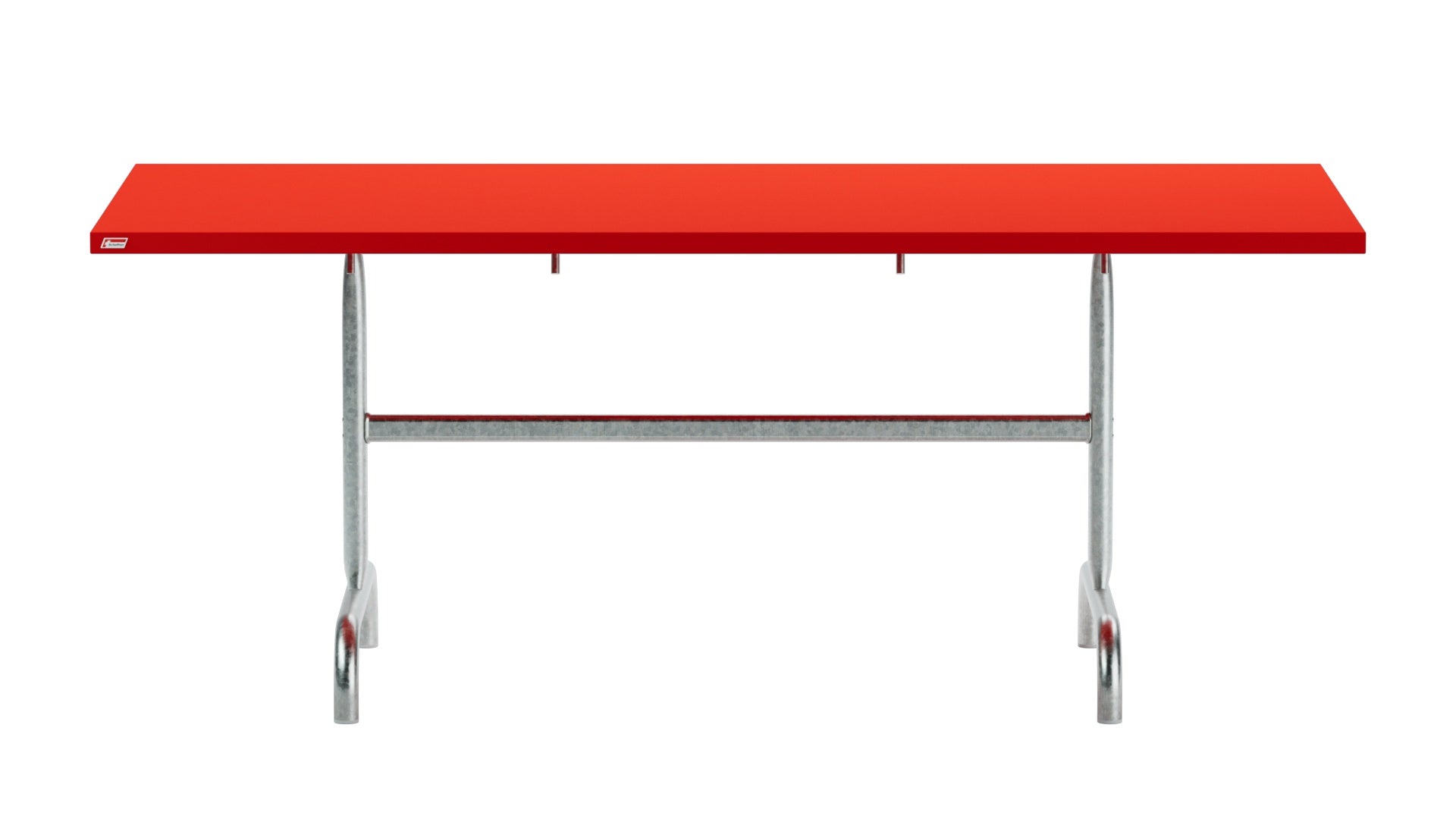 Säntis Metall-Gartentisch 180x90 klappbar in Rot präsentiert im Onlineshop von KAQTU Design AG. Gartentisch ist von Schaffner