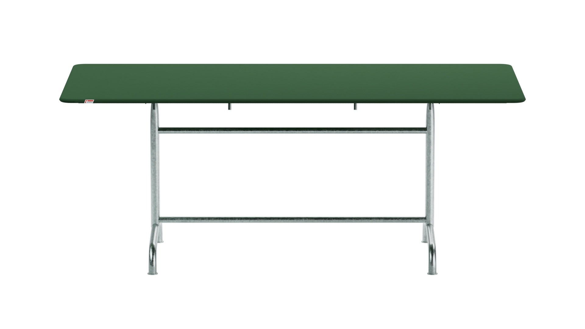 Rigi Metall-Gartentisch 180x90 klappbar in Tannengrün präsentiert im Onlineshop von KAQTU Design AG. Gartentisch ist von Schaffner