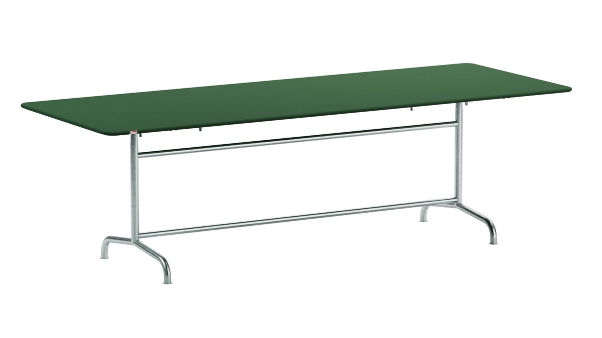 Rigi Metall-Gartentisch 240x90 klappbar in Tannengrün präsentiert im Onlineshop von KAQTU Design AG. Gartentisch ist von Schaffner