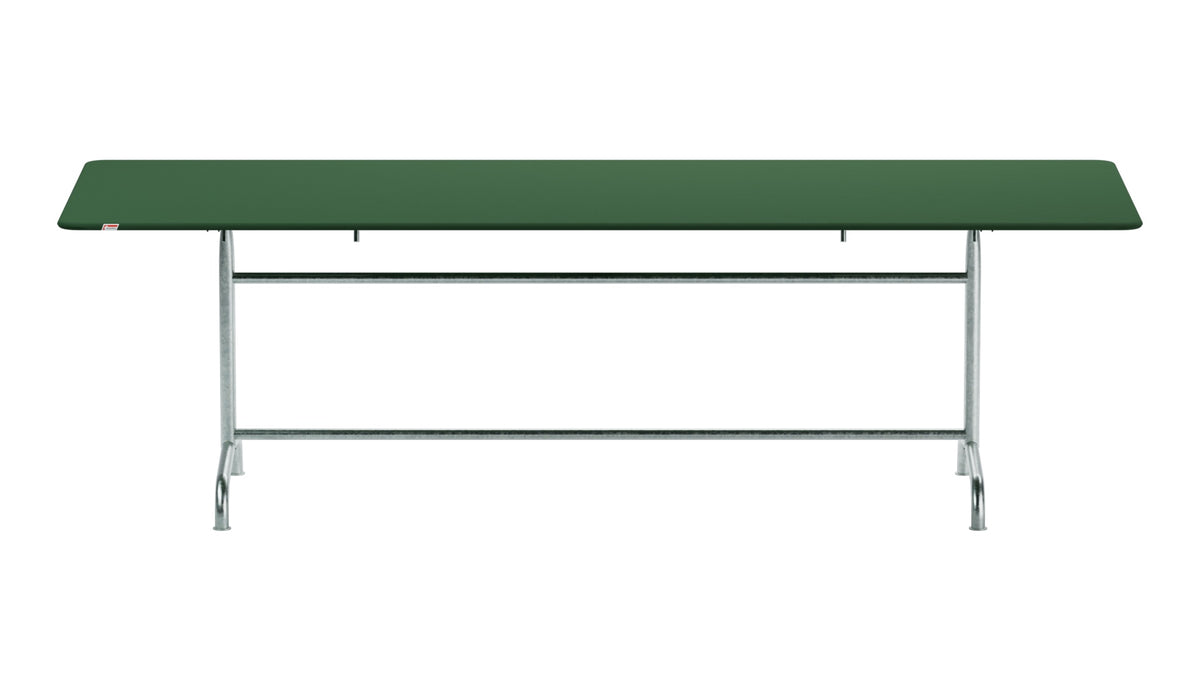 Rigi Metall-Gartentisch 240x90 klappbar in Tannengrün präsentiert im Onlineshop von KAQTU Design AG. Gartentisch ist von Schaffner
