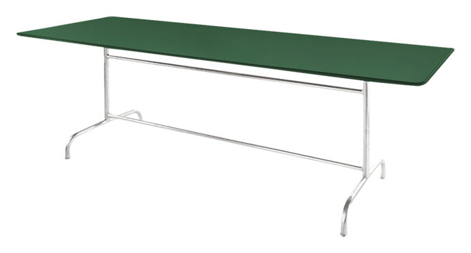 Entdecken Sie den Tisch Rigi 240 x 90 von Schaffner – ein stilvoller Gartentisch aus robustem Titanstahl, perfekt für unvergessliche Abende im Freien.