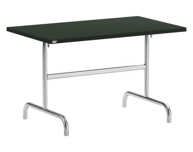 Säntis Metall-Gartentisch 117x70 klappbar in Tannengrün präsentiert im Onlineshop von KAQTU Design AG. Gartentisch ist von Schaffner